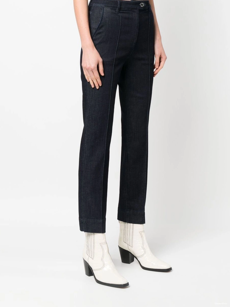 Cheap logo-patch Women Moschino Love jeans cropped 0425